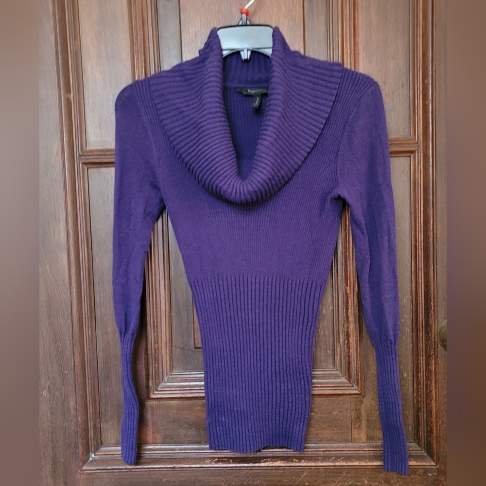 NEW BCBG MAX AZRIA PERRY OVERSIZED COWLNECK SWEATER TOP-Small
